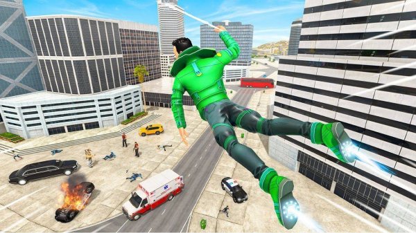 Rope Runner: City Savior