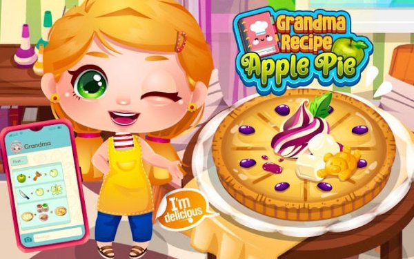 Grandma's Apple Pie Cooking Game Online