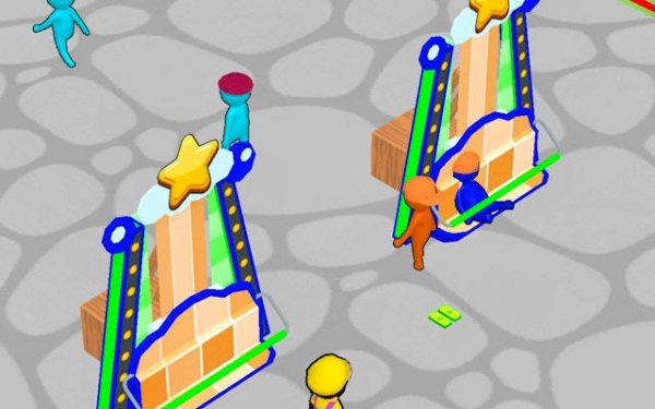 Idle Coaster Park Tycoon Online Game