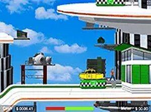 Future Space Hover Taxi Online Game