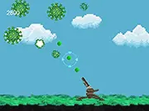 Corona Defense Online Game