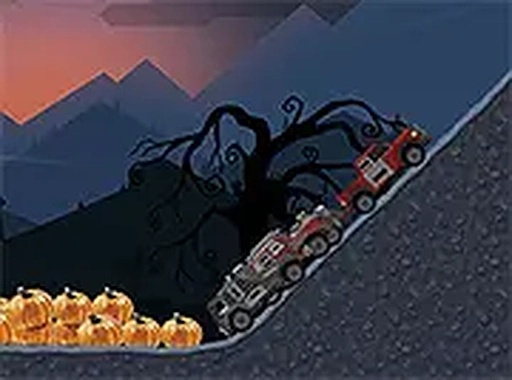 Uphill Halloween Racing Online Game