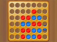 Four in a Row Strategy Puzzle