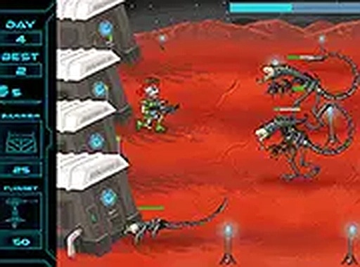 Alien Defense Online Game