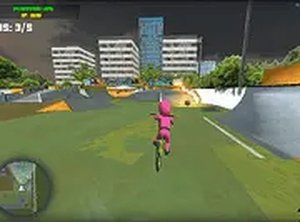 Squid Gamer BMX Freestyle Online Game