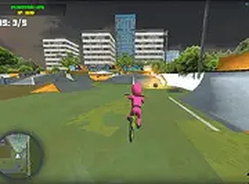 Squid Gamer BMX Freestyle Online Game