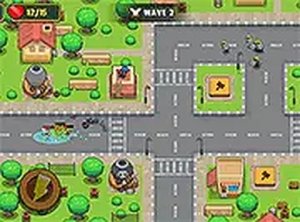 Neighborhood Defense Tower Game