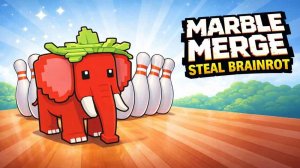 Marble Merge: Steal Brainrot Game - Online Merge Runner
